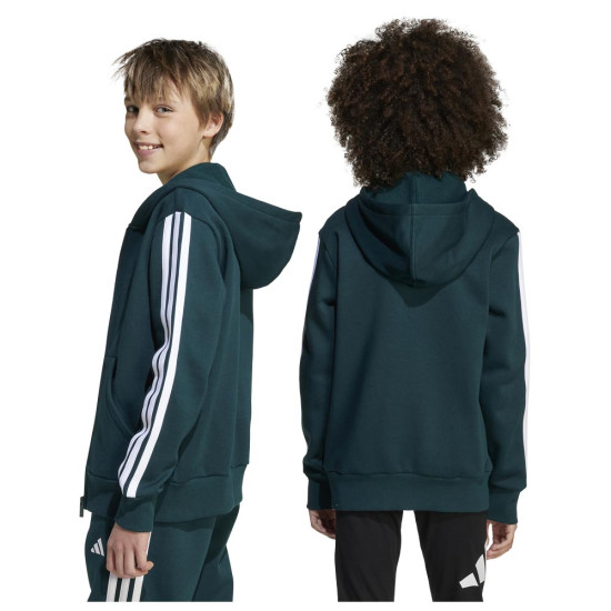 Adidas Παιδική ζακέτα Essentials 3-Stripes Fleece Full-Zip Hoodie
